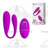 Doble vibrador estimulador de punto G y clitoris. Inalambrico y USB